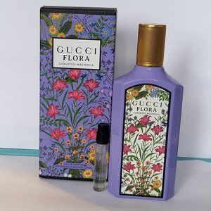 Flora Gorgeous Magnolia by Gucci in 10ml. its a sample travel size.